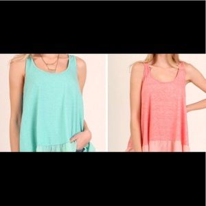 2 size small Umgee tank tops